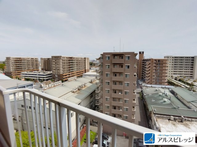 朝日センチュリーみずほ台B棟の展望|バルコニーからの眺めです