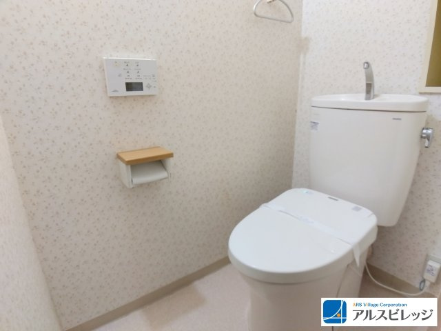 朝日センチュリーみずほ台B棟のトイレ|シンプルなトイレです