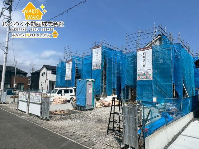 焼津市下小田中町　第1期／の前面道路含む現地写真