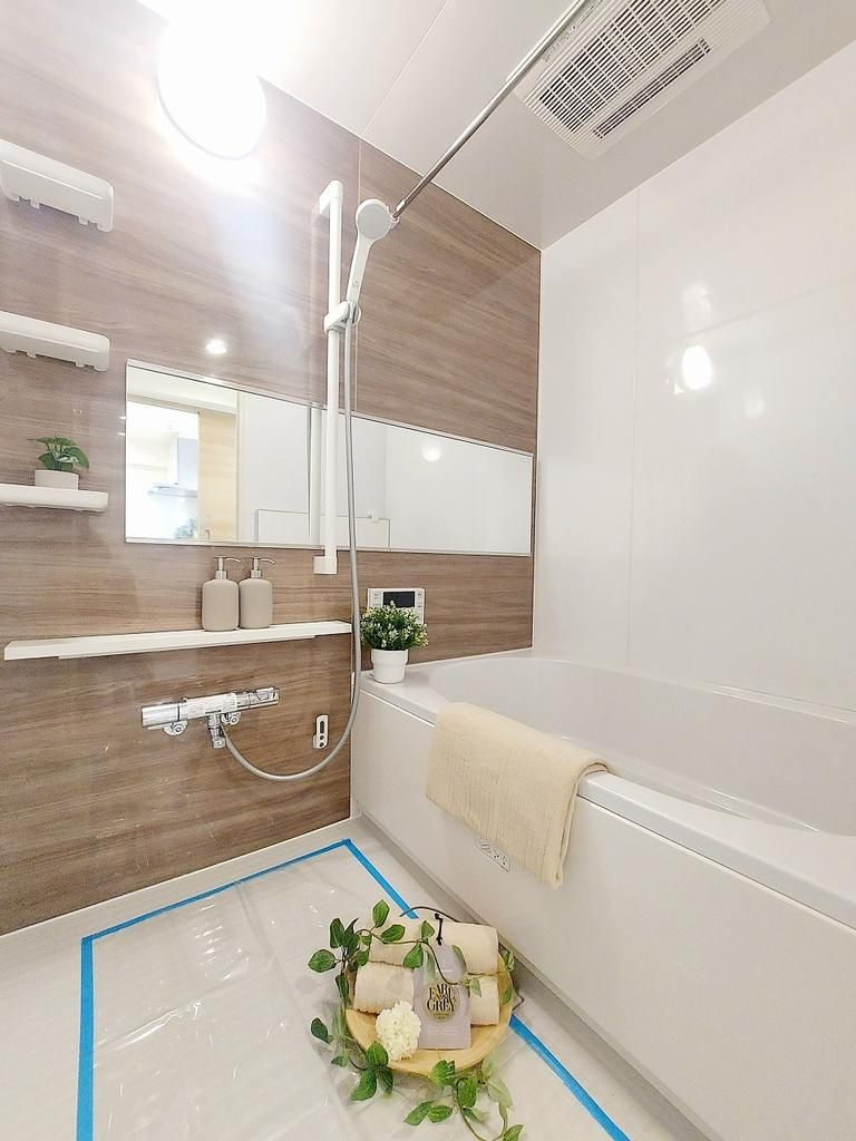 東急ドエルアルス等々力の浴室|日々の暮らしに欠かせないお風呂です