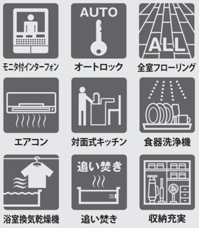 【構造・工法・仕様】 | 【仲介手数料無料！！】日神パレステージ聖蹟桜ヶ丘　5階　4199万円 | 設備等