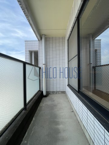 ハイツ南のバルコニー