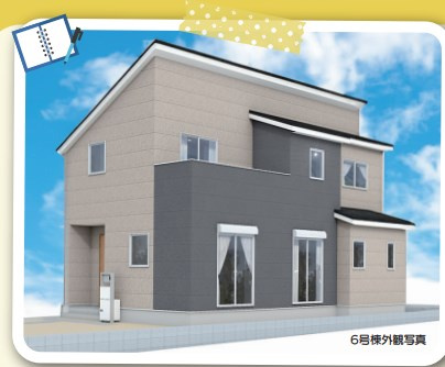 焼津市下小田中町　第1期／の外観パース