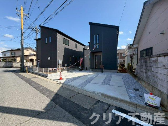 【前面道路含む現地写真】 | 前橋市関根町　1号棟