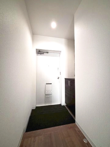 ハイマート真駒内の玄関