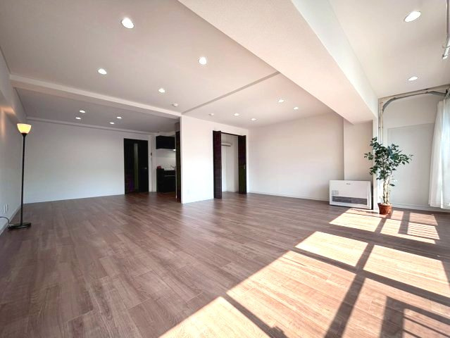 ハイマート真駒内の居間・リビング