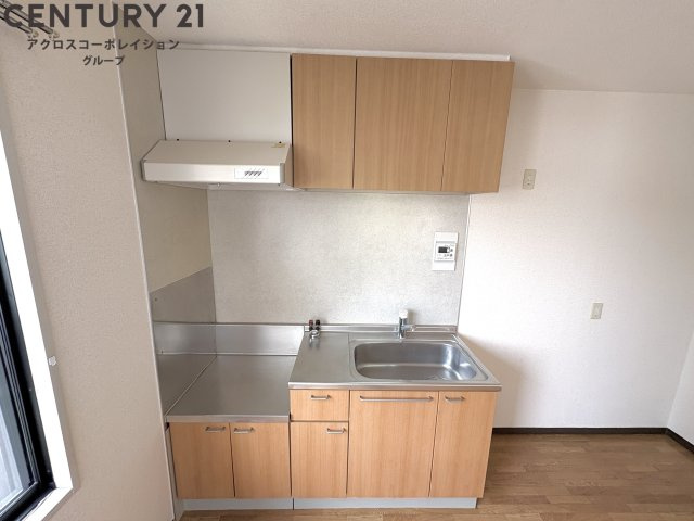 収納たっぷりのキッチンです！