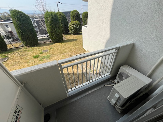 槇塚台Ｃ住宅1号棟のバルコニー