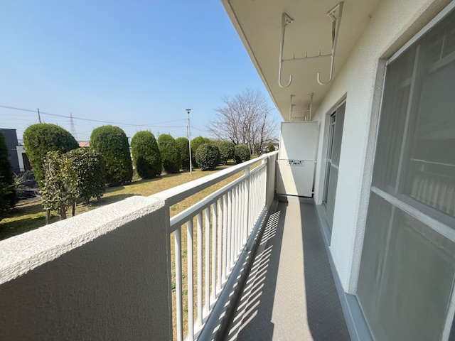槇塚台Ｃ住宅1号棟のバルコニー