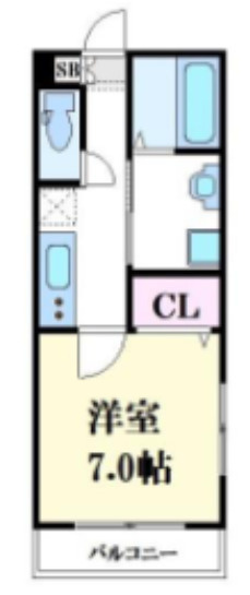 MISTRAL千代田町の間取り