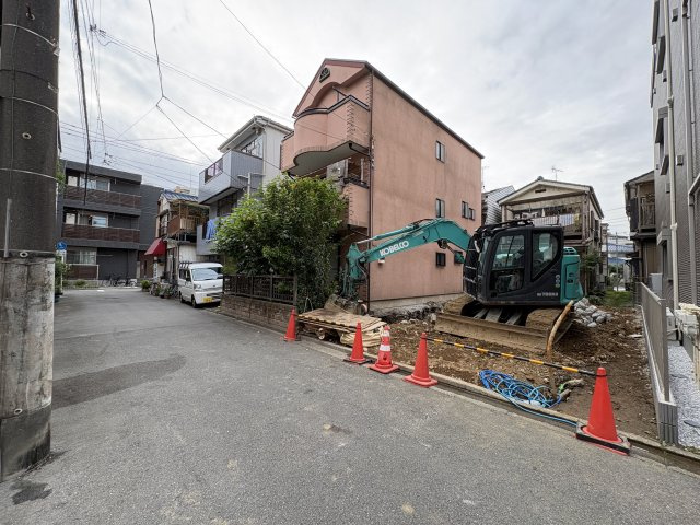 中原区木月二丁目・土地の前面道路含む現地写真|前面道路含む現地写真です