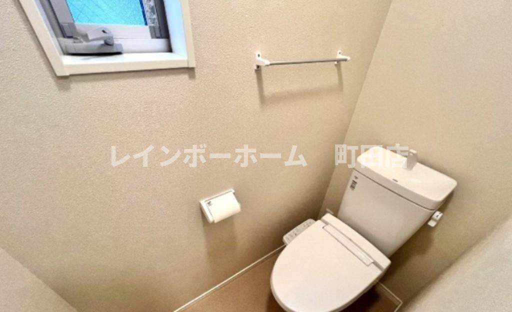 タウンフィールド2-B※初期費用分割あと払いサービス利用可能物件のトイレ