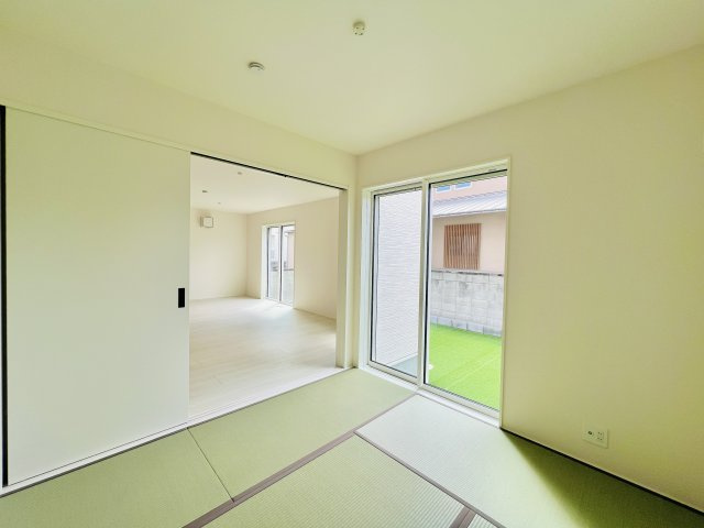 高崎石原町の和室|畳の上でゆっくりとくつろげる和室です