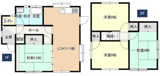 【間取り】 | KEM小山市羽川1期
