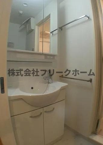 杉並区久我山３丁目の賃貸マンションの独立洗面台