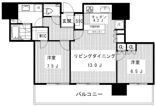 【間取り】 | 六本木グランドタワーレジデンス