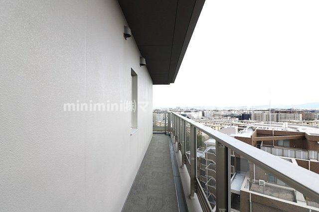 レーベン千里青山台のバルコニー