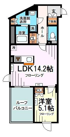 GRANPASEO成城学園前の間取り