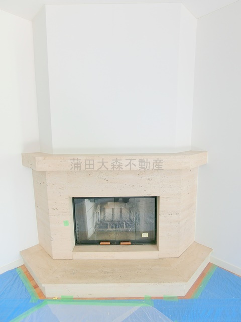 山王3丁目38戸建ての設備|暖炉