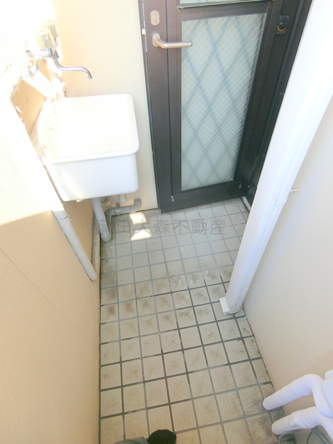 山王3丁目38戸建てのバルコニー|3F北側のバルコニー