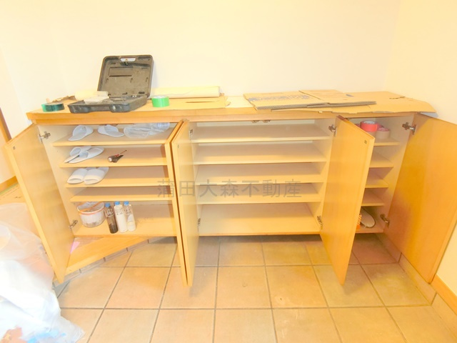 山王3丁目38戸建ての収納|玄関収納