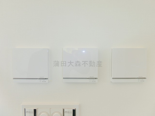 山王3丁目38戸建ての設備|床暖房操作パネル