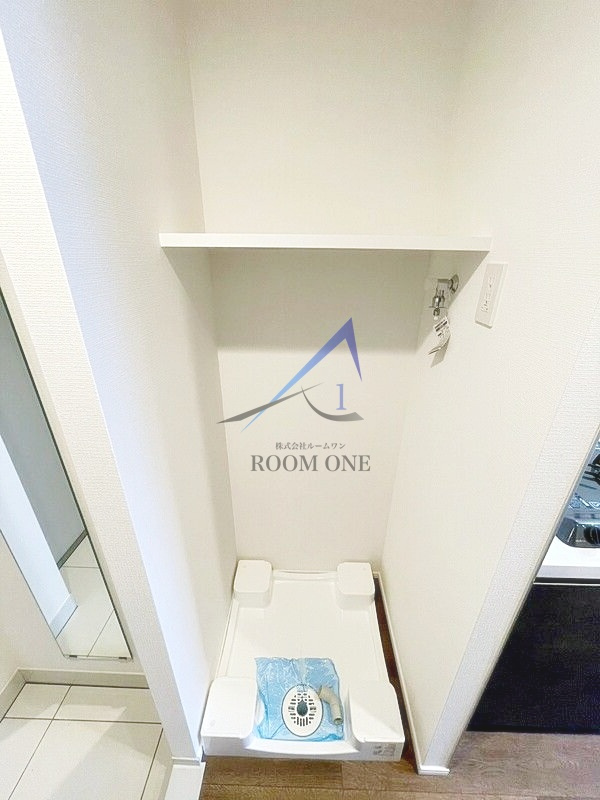 SHOKEN Residenceお花茶屋の設備|洗濯機置き場です。