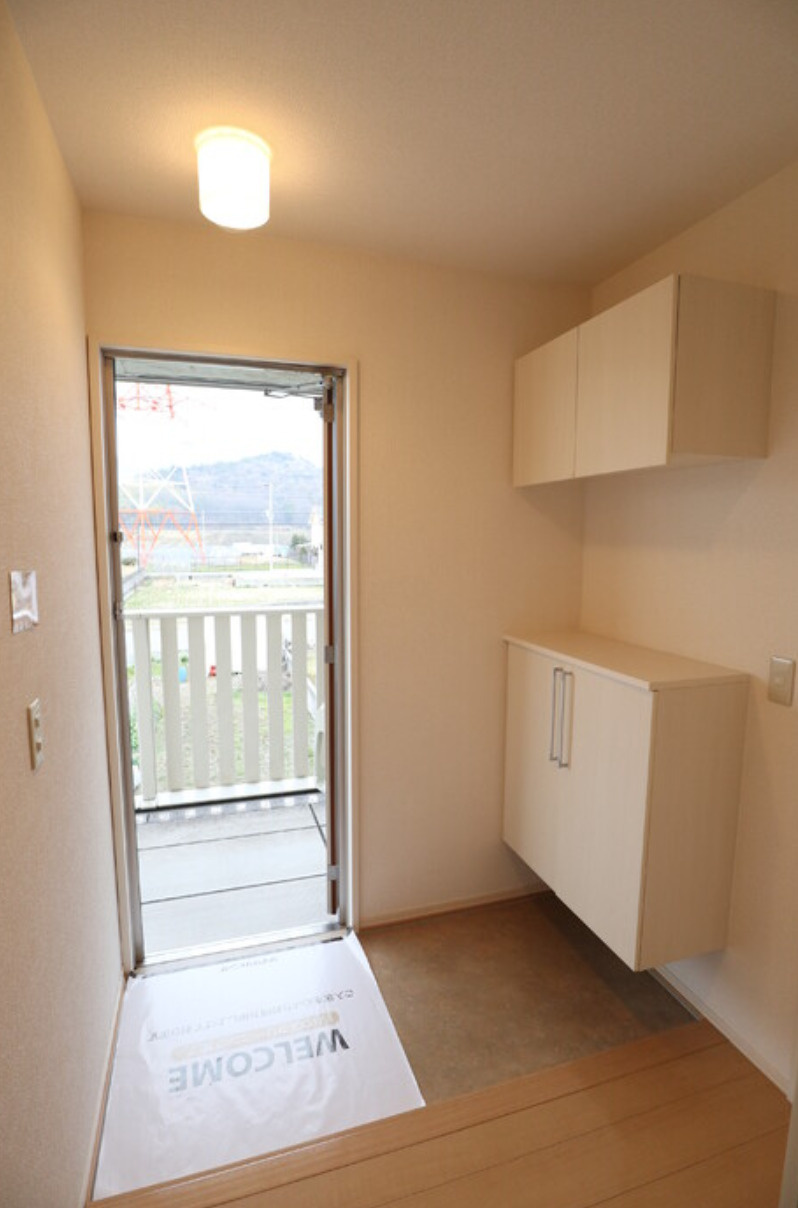 グランソレイユの玄関