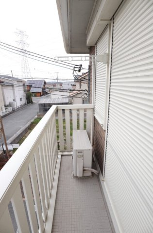 グランソレイユのバルコニー