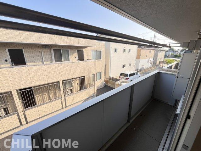 コンフォートレジデンスAのバルコニー|他社様掲載物件もまとめてご紹介、ご案内可能です(^^)/