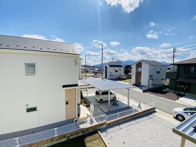 渋川市中郷　中古一戸建て住宅の展望|日当たりも良好です！