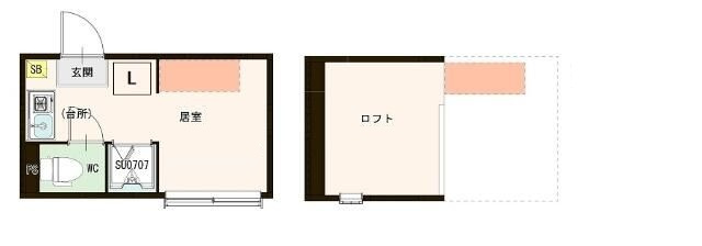 ハーモニーテラス新小岩Ⅲの間取り|間取りです。