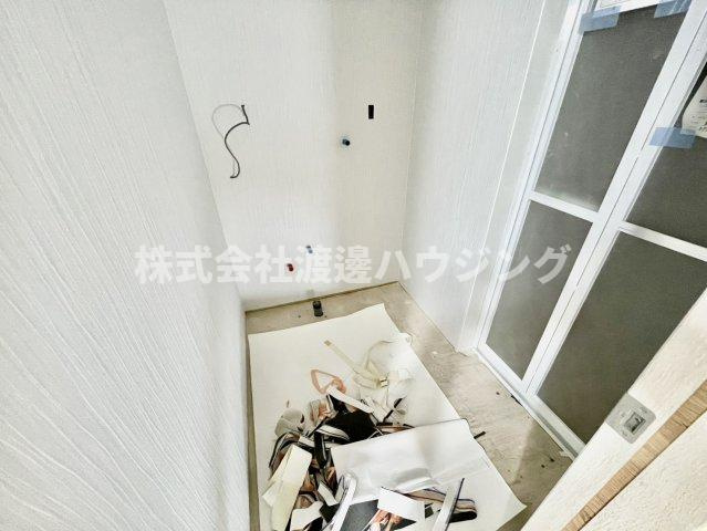 寿町貸家の洗面所