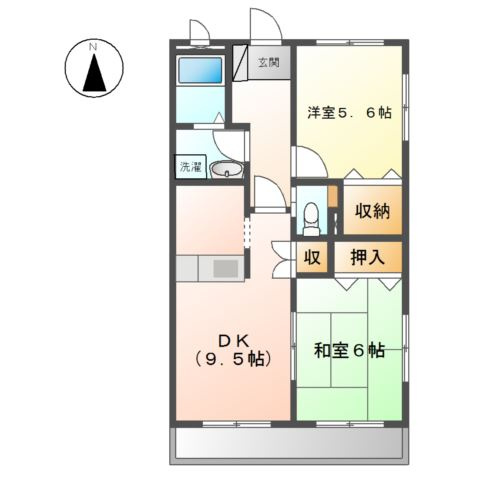 グランチェスタハイツの間取り