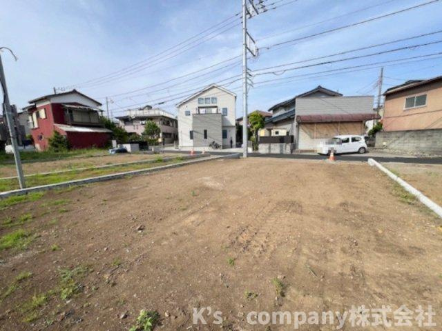 茅ヶ崎市香川1丁目　売地　4号地の外観|前面道路の様子です☆