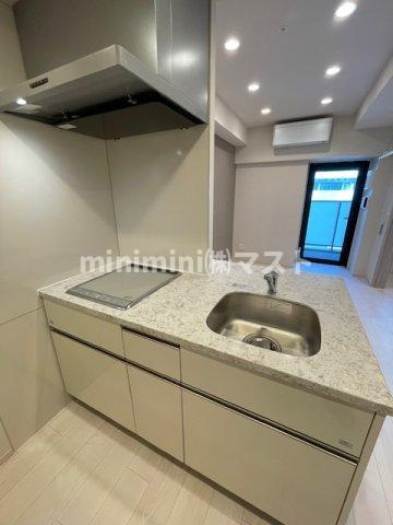 大阪市中央区内久宝寺町２丁目の賃貸マンションのキッチン