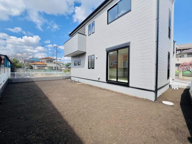 高崎新町の庭|家庭菜園やBBQなども楽しめるお庭スペース♪