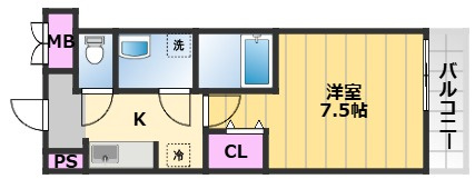 【間取り】 | ゴールイン岸城
