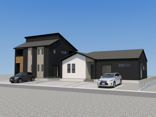 三養基郡みやき町大字原古賀７期1号棟の完成予想図