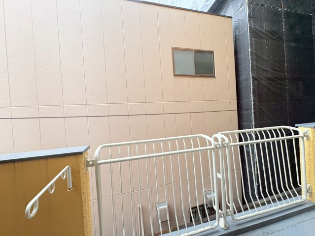 六甲道レクランのバルコニー