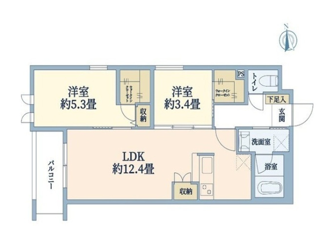 【間取り】 | ウェルスクエア山坂