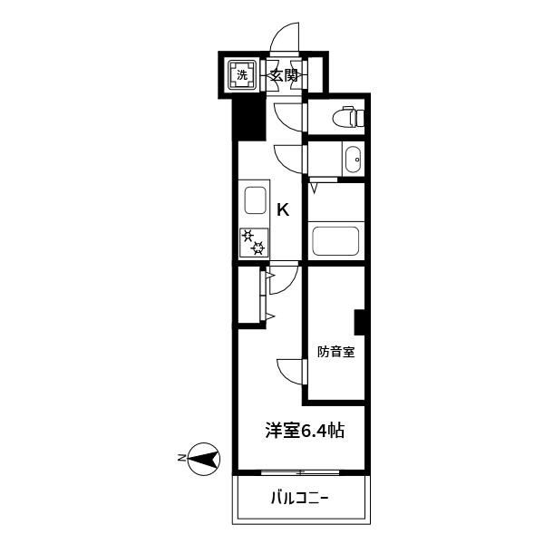 ＣＡＳＡ南千住の間取り