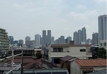 【弊社現地販売会開催中】幡ヶ谷駅7分！デザイナーズ新築戸建！六号坂商店街至近！の展望