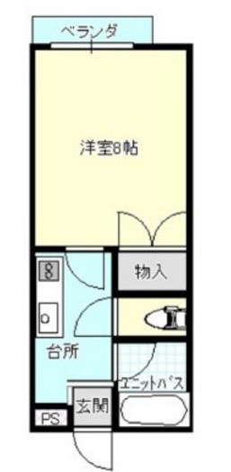 岩手県盛岡市2棟一括　アパートの間取り