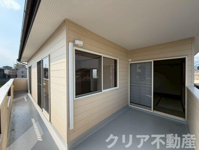 【バルコニー】 | 前橋市大胡町　6LDK　中古住宅　