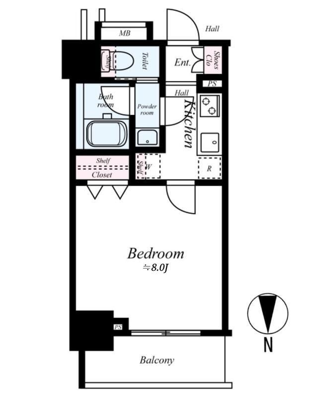クレヴィスタ南千住の間取り