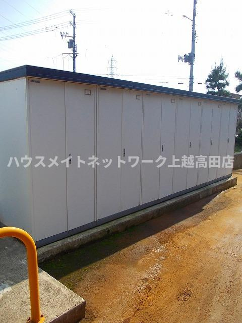 サンライズＡの設備|外部物置
