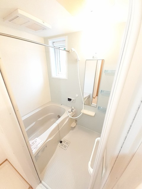 サンライズＡの浴室|追焚機能付