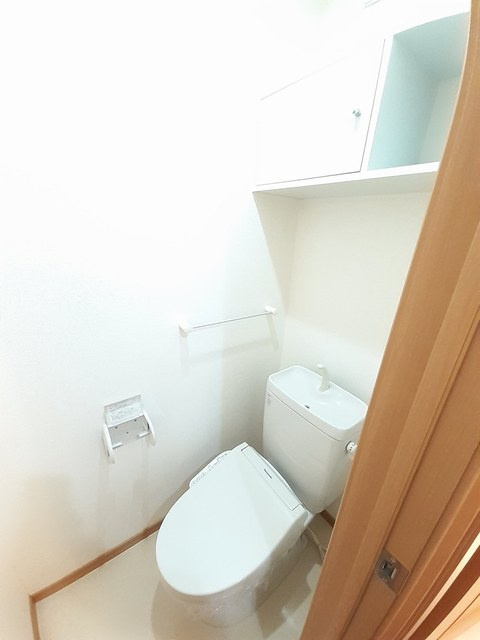 サンライズＡのトイレ|温水洗浄暖房便座