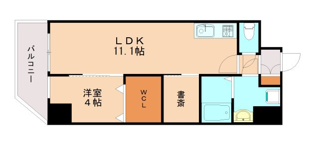 Ｅ-Ｃ’ｅｓｔ ｂｉｅｎ灘の間取り